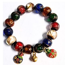 Yonghe Palace Lucky Charm Bead Bracelet Fortune Wealth Unisex Adjustable Gift picture