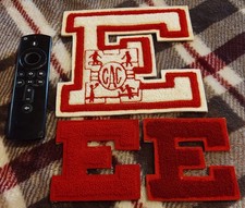 Vintage Easton PA High School Varsity Chenille Letters, Unsewn, Excellent... picture