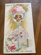 Jell-O Ice Cream Powder Vintage Advertising Booklet picture