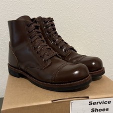 ATF Reproduction WW2 US Army Service Shoes 8D Type II WWII US leather boots picture