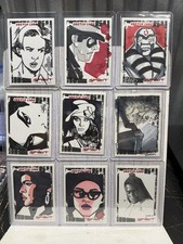 2008 THE SPIRIT Lot Of 9 SKETCH CARDS Inkworks picture