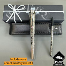 MB Monaco Princess Grace Kelly Special Rollerball & Montblanc Leather Pouch Bid picture