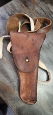 WWII US GI M1916 BOYT 1945 Leather Flap Holster M1911 - key date- picture