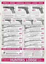1966 Hunter's Lodge Gunhouse Alexandria VA Vintage Print Advertisement picture
