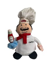 Vintage Heinz Tomato Ketchup 57 Chef HJ  Plushy Advert Promo Beanie Collectible picture