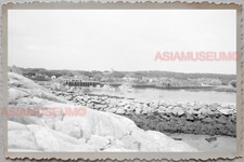 50s ROCKPORT ARANSAS TEXAS AMERICA HARBOR PORT OLD VINTAGE USA Photograph 8105 picture
