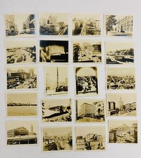 Antique SEATTLE 1900s-Genuine Photographic Views-20 Snapshots-Original Packaging picture