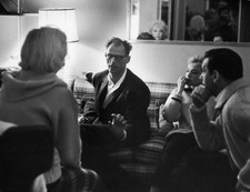 American actress Marilyn Monroe husband American playwright Arthur- Old Photo picture