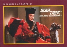 Encounter at Farpoint 1991 Impel Star Trek 25th #12 TNG picture