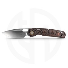 Vosteed Psyop Folding Knife Uni-Copper Fat Carbon Handle Satin Elmax Blade A2207 picture
