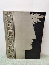 1933 University of Oregon Yearbook, Oregana, Eugene Oregon picture