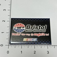 Vintage Bristol Motor Speedway NASCAR Racin The Way It Oughta Be Magnet picture