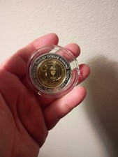 Plaza Las Vegas Casino June 2026 Silver Strike $20 Token AK of Hearts Cards Clad picture