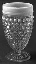 Anchor Hocking Moonstone Clear Opalescent Water Goblet 3437861 picture