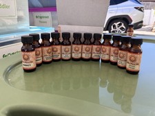 Vintage Fragrance Oil Set – 12 Assorted Bottles – Mixed Scents – New Old Stock picture