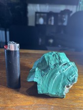 Malachite Raw Unique Specimen Natural Beautiful Formation 0.5 lb. picture