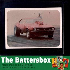 1972 Fleer AHRA Drag Nats Canadian #17 Joe Rundle   EX X3752803 picture