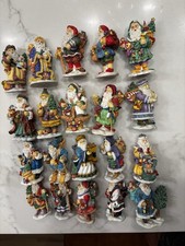 Bronson Collectibles 1994 By Katharine Stevenson Old World Santas Lot Of 20 picture