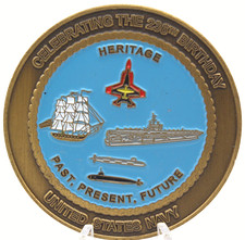 2011 U.S. Navy Ball Pittsburgh PA 236th Birthday Challenge Coin 2