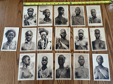 16 Vintage Sudan Africa African Postcards People of Sudan Sudanese picture