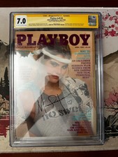 Playboy V29 #4 April 1982 CGC 7.0 Signed By Mariel Hemingway picture