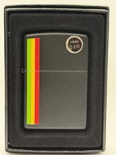 Vintage 2006 Native Heritage Jamaica Black Matte Zippo Lighter NEW B16 picture