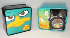 Disney Phineas and Ferb Accutime Watch In Tin Gift Box New Sealed picture