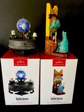 Disney Madame Leota & Victor Geist Haunted Mansion Hallmark LIGHTS & SOUND NEW picture