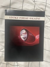 PREVIEW ISSUE OF 'VINTAGE FERRARI MAGAZINE' ('88) picture