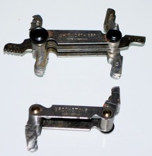 2 vint German Screw Pitch Gage Brookstone V-U.S. Amer. Nat. Metrisch WHITWORTH picture