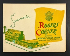 1940s New York City NY Rogers Corner Restaurant Ladies Night VTG Souvenir Photo picture