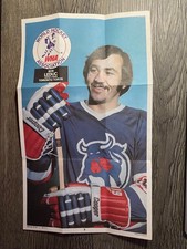 HOCKEY: 1973-73 OPC WHA POSTER = BOB LEDUC, TORONTO TOROS picture
