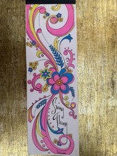 VTG 60s Swing Thing Stationery Pad Groovy Beautifully Sheets Collectible Nostalg picture