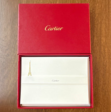 Cartier Red Presentation Box with Stationery Cards & Envelopes Set picture