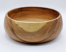 Solid Wood Bowl Salad Fruit 9