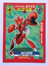 POKEMON TCG 3R V2 #212 SCIZOR Card PERU 2018 South America Edition Pokedex picture