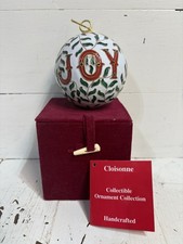 Vintage Handcrafted Cloisonne Enamel 