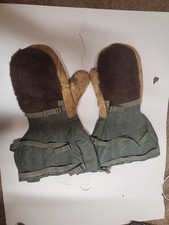 US Air Force N-4B Extreme Cold Weather Mittens (sz Large) picture