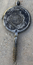 Vintage Griswold American No. 8 Aluminum Cast Iron Waffle Maker No Base for Part picture