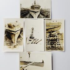 c1923 USS Mississippi BB-41 Warship Photo & Postcard Set Washington State WA picture