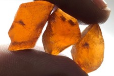 40CT Hessonite Garnet Clean Rough Lot Big size facet Grade Premium quality picture