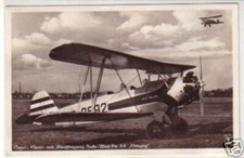 29198 Postcard Aircraft Focke Wulf Fw 44 