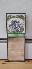 Vintage Embossed Jewelo Cigar Box Label stained glass folk art mirror handmade  picture