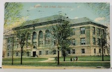 Michigan Detroit Eastern High School c1912 Postcard L20 picture