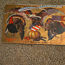 Antique Thanksgiving Postcard 