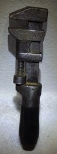 Rare Antique Girard F.E.W. 6-1/2” F.E. Wells & Son Co. MA Adjustable Pipe Wrench picture