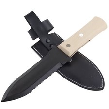 Bonsai Hori Hori Garden Digging and Weeding Fixed Blade Knife Made Japan picture