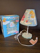 Ultra Rare 2004 Prototype Care Bears Wood Nursery Lamp Deadstock Sample Licenses picture