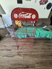 1930s Coca-Cola Vintage Display Rack Double Sided Sign Soda Pop picture