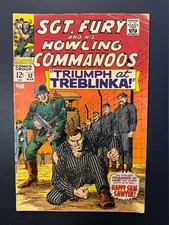 Sgt. Fury and His Howling Commandos #52 1968 Treblinka Rescue GD/VG 3.0 Ayers picture